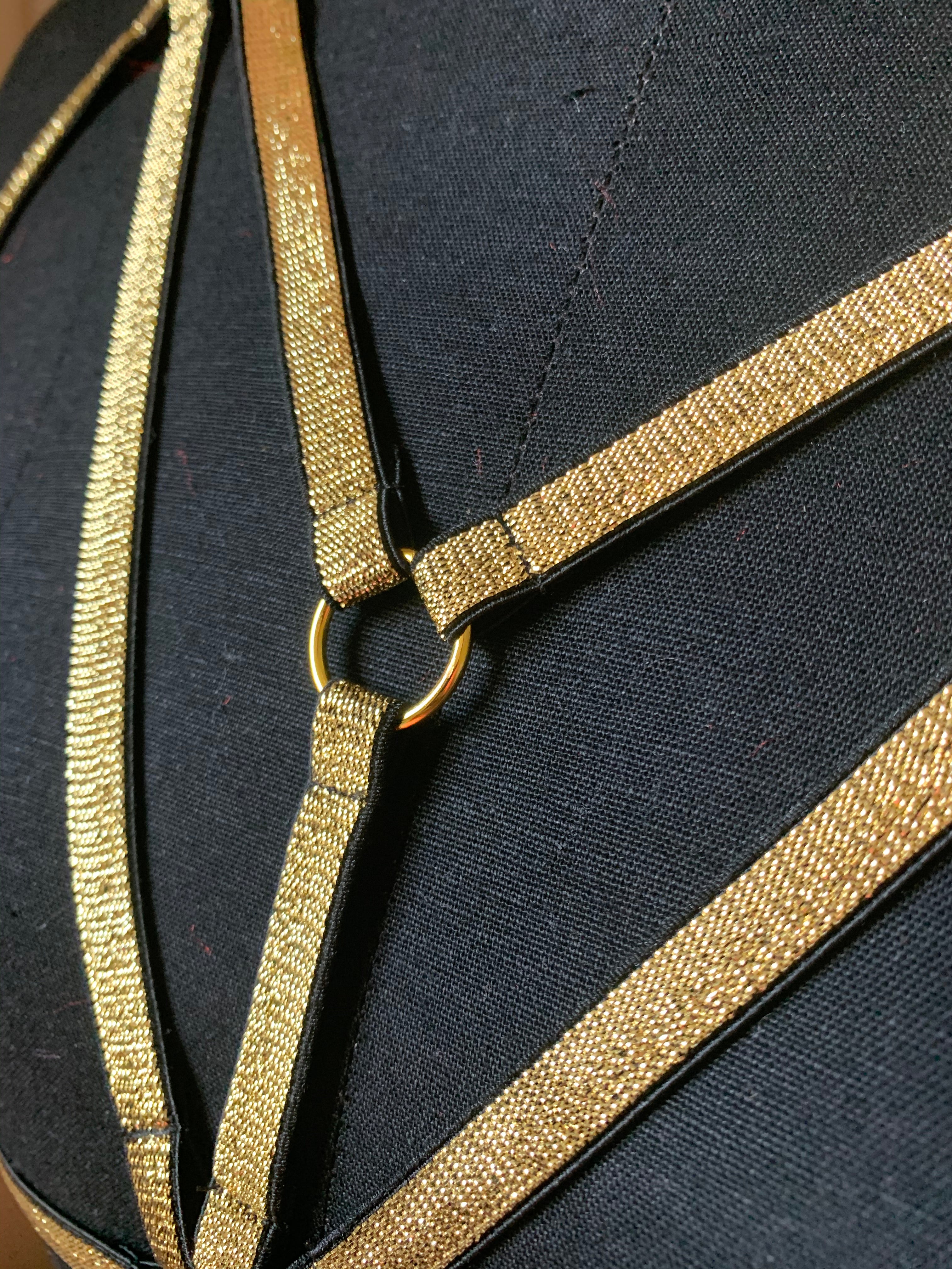 Royalty Harness Top Close Up