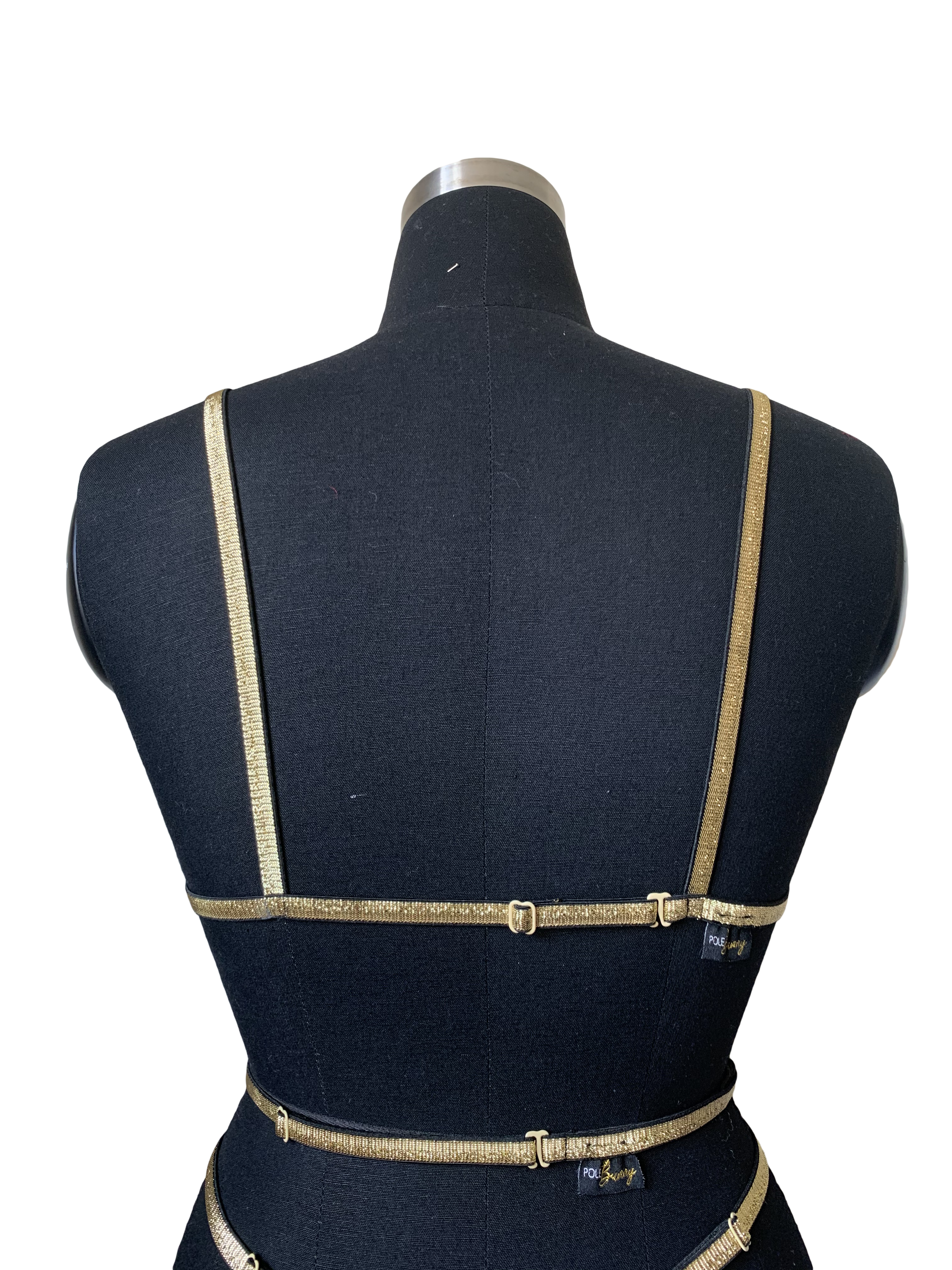Royalty Harness Top Back