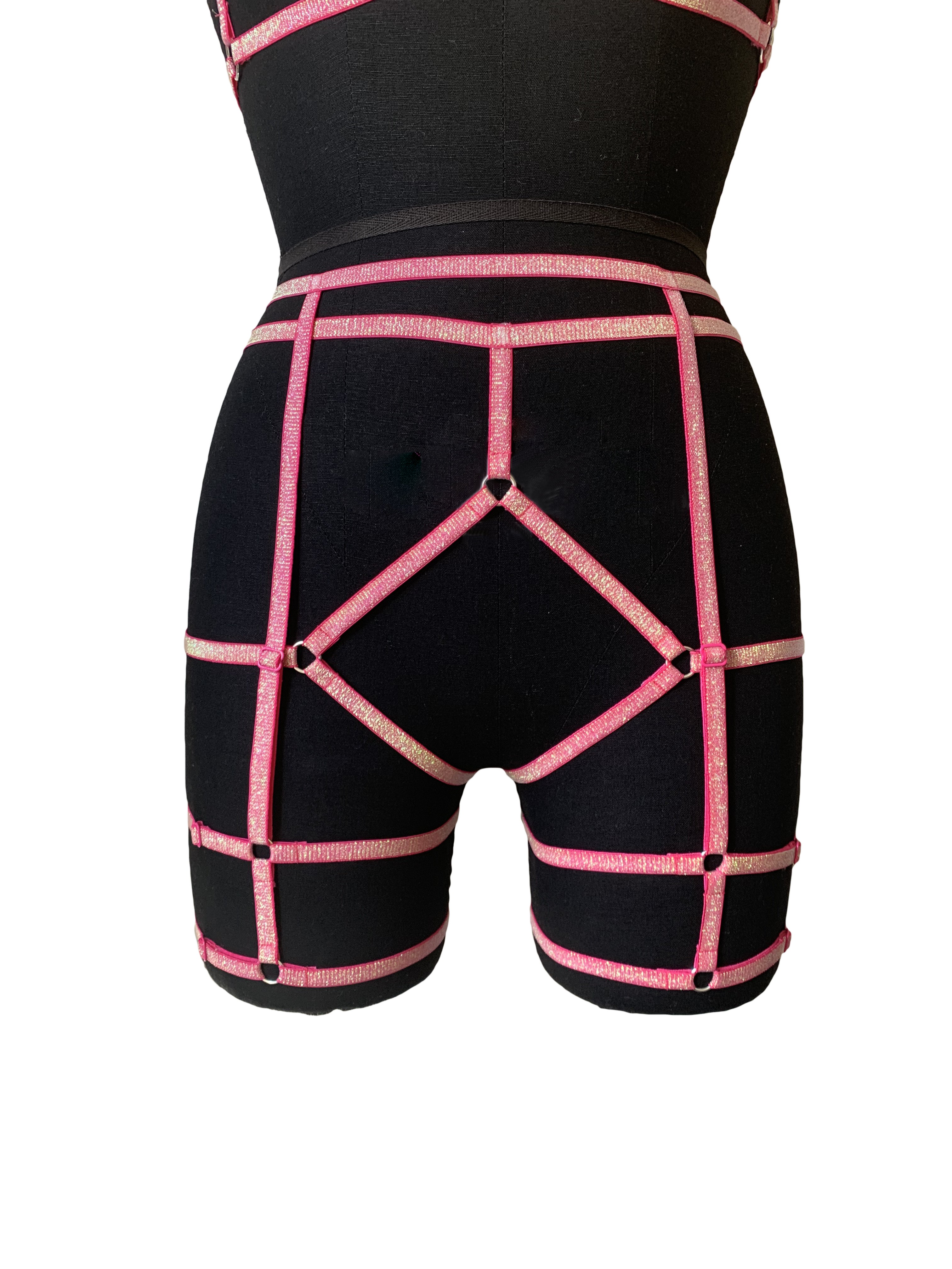 Bubblegum Harness Bottom Front