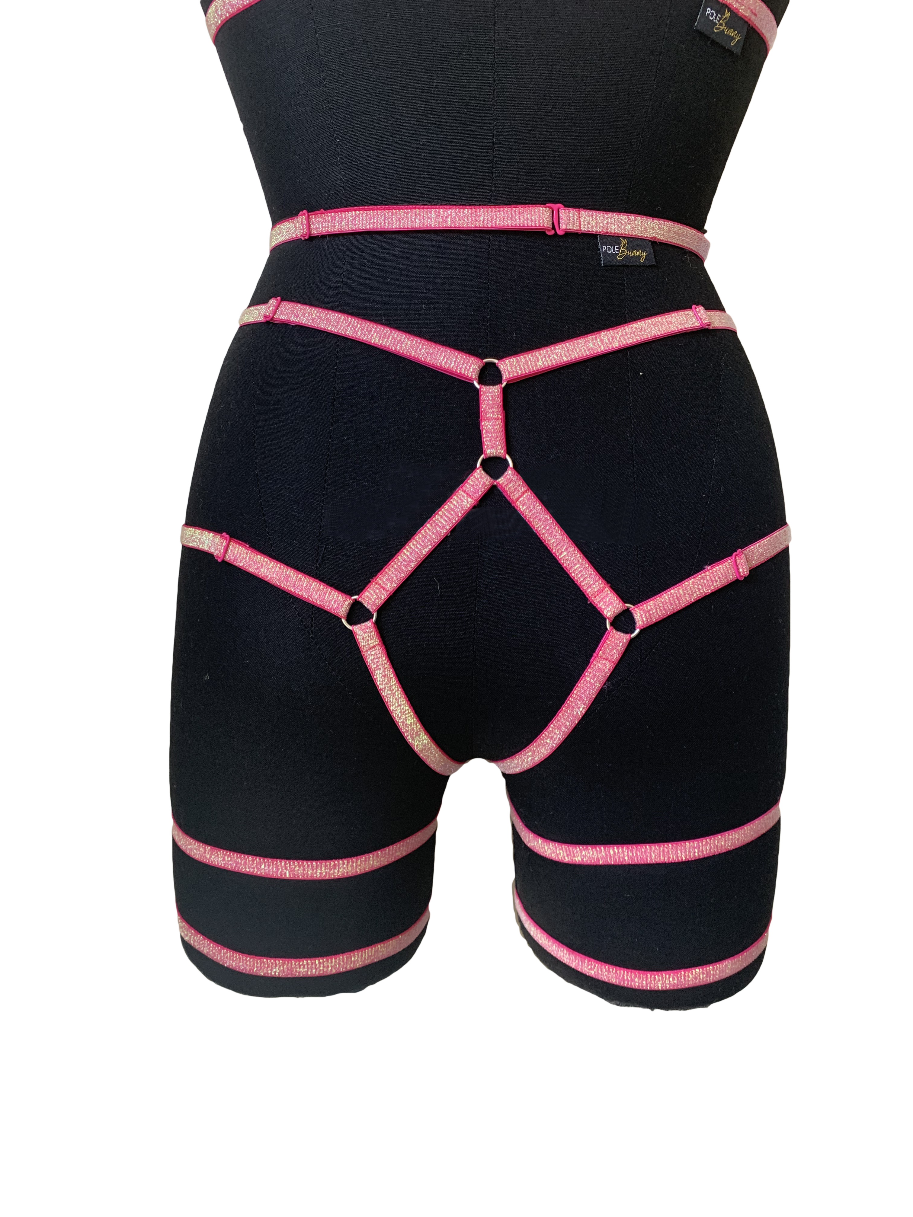 Bubblegum Harness Bottom Back